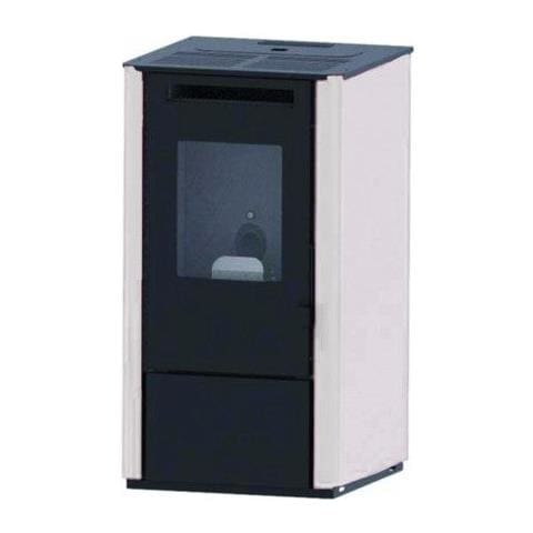 Vania - Stufa A Pellet Da 9.5 Kw Bianca - Foto 1