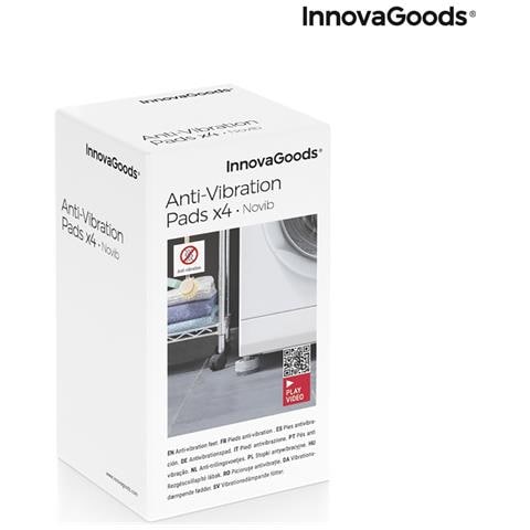Set Di Piedini Antivibrazione Impilabili Novib Innovagoods 4 Unità - Foto 2