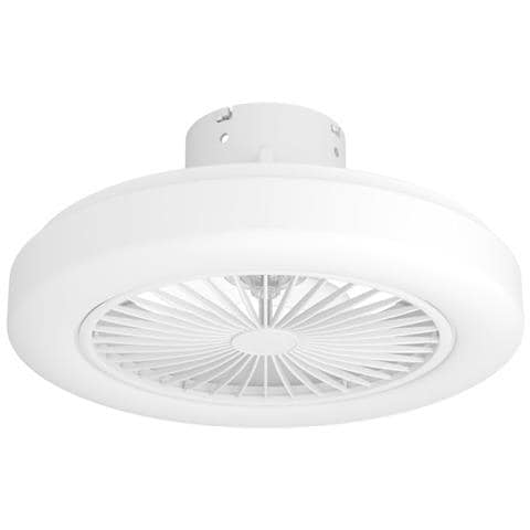 Plafoniere Ventilatore Ortona Abs Bianco Diff Acrilico Bianco Led 3x8,5w - Foto 1