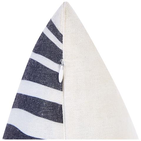 Set Di 2 Cuscini Manketti 45 X 45 Cm Giallo Trama Animale - Foto 2