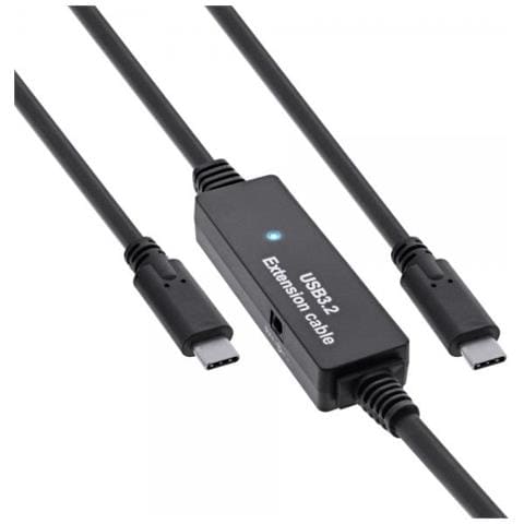 Cavo Attivo Usb 3.2 Gen. 1, Da Spina Usb-c A Spina Usb-c, 10m - Foto 1