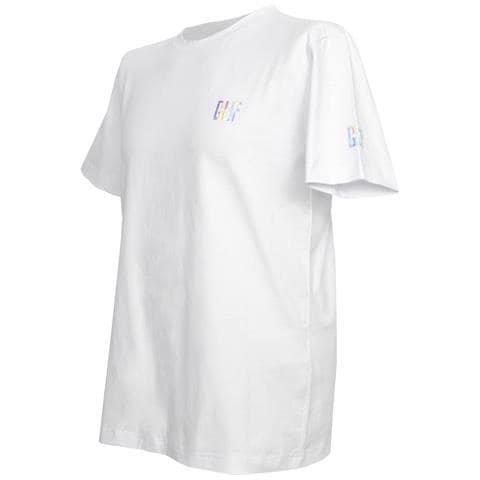 Maglietta Unisex Con Logo Olografico (bianco | Xl) - Foto 2