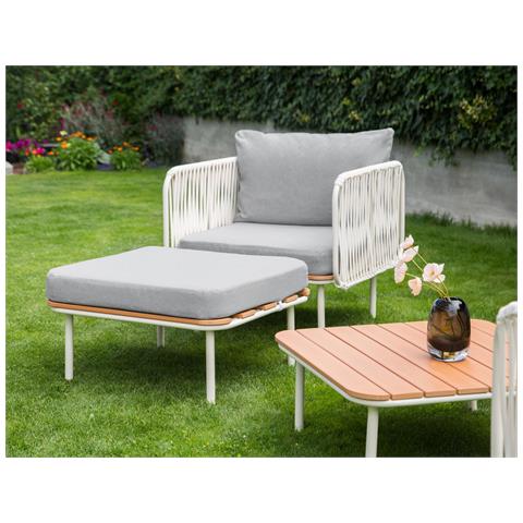 Sedia Da Giardino Grigio Senise - Foto 1