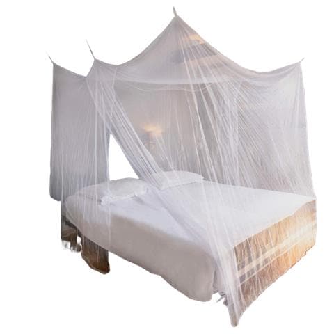 Zanzariera Letto A Baldacchino White 220x200x200 Cm - Foto 1