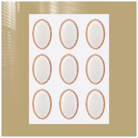 Cuscinetti Morbidi Per La Rimozione Dei Calli - Forma Ovale (9 Tamponi /foglio) - Foto 5