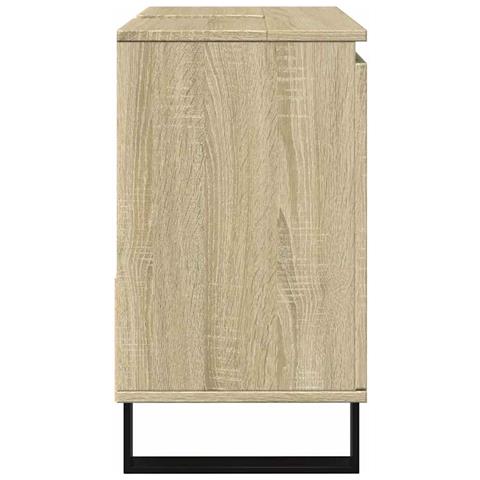 Armadietto Da Bagno Rovere Sonoma 65x33x60 Cm Legno Multistrato - Foto 10