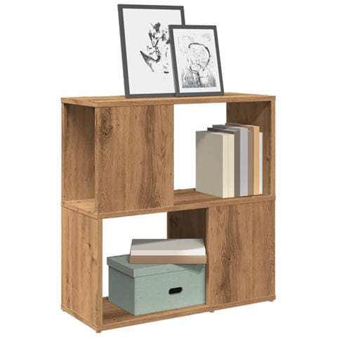 Libreria Rovere Artigianale 60x24x63 Cm Legno Multistrato - Foto 1