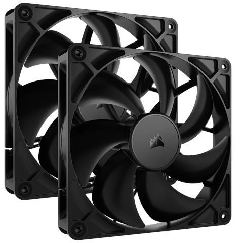 RS140 Case per computer Ventilatore 14 cm Nero 2 pz - Foto 1