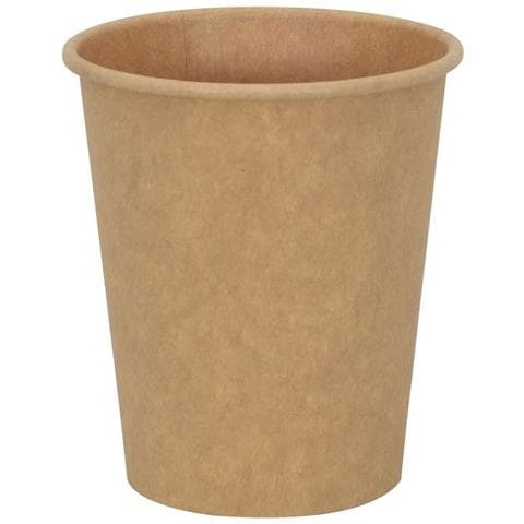 Bicchieri Da Caffè In Carta 1000 Pz 8oz 200ml Marrone - Foto 2
