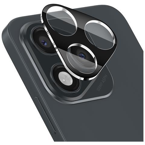 Protezione Fotocamera Per Honor 400 Lite Vetro Temperato Antigraffio, Nero - Foto 1