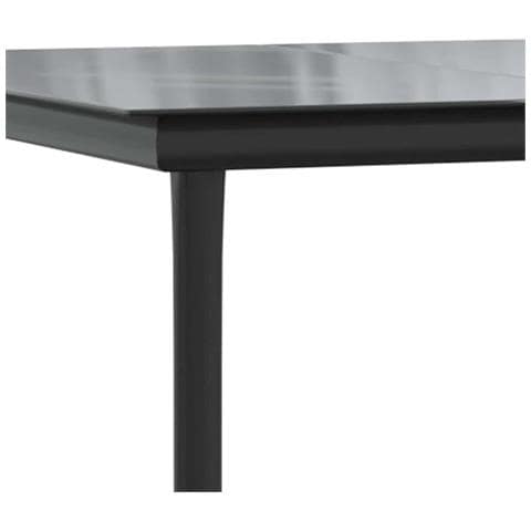 Set Pranzo da Giardino 7pz Marrone Polyrattan Vetro - Foto 9