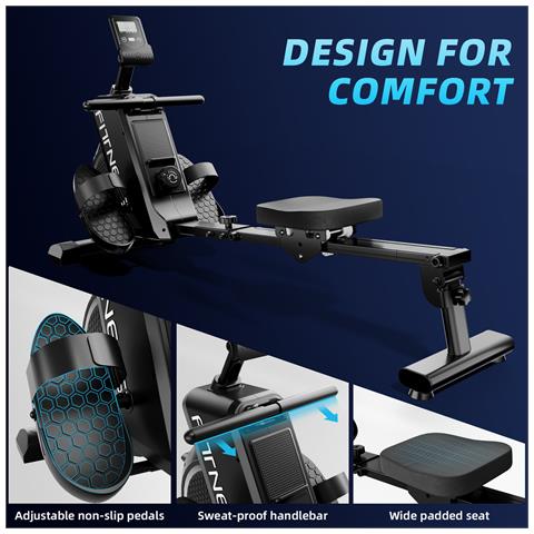 Vogatori Magnetico Domestico 8 Livelli Di Resistenza, Carico Massimo 120 Kg - Foto 2