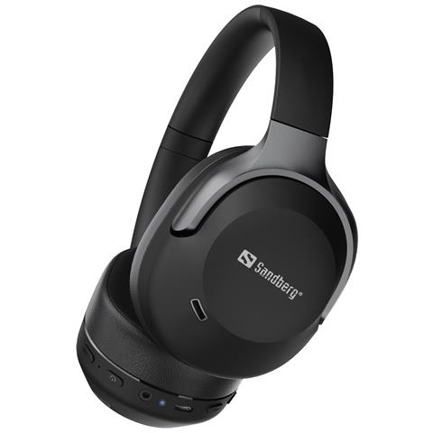 126-53 cuffia e auricolare Wireless A Padiglione Musica e Chiamate Bluetooth Nero - Foto 6