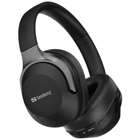 126-53 cuffia e auricolare Wireless A Padiglione Musica e Chiamate Bluetooth Nero - Foto 1