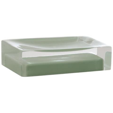 Portasapone D'appoggio In Resina Ra11 Serie Rainbow Verde Menta - Foto 1