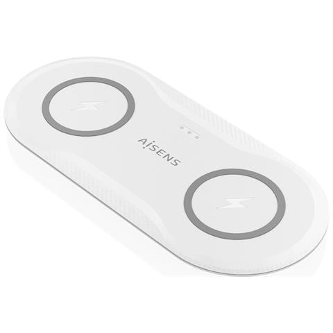 ASCH-15W2WC059-W Caricabatterie per dispositivi mobili Cuffie, Smartphone Bianco USB Carica wireless Interno - Foto 1