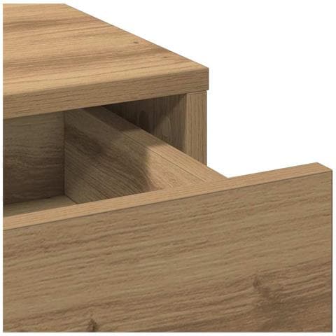 Tavolo da Trucco con cassetto 3 pcs Marrone 40 x 41 x 135 cm - Foto 9