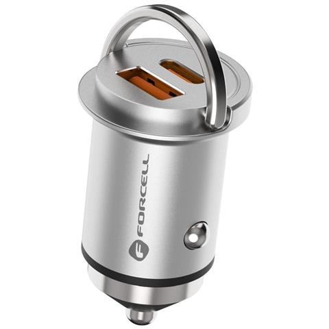Caricabatterie Originale Da Auto Per Accendisigari Usb-a + Usb-c Fast Charging Qc Pd20w - Foto 2