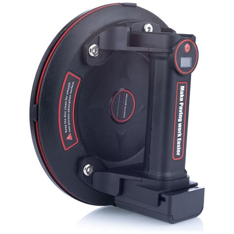 Ventosa A Batteria Per Piastrelle Con Display Digitale - Portata 200 Kg, Ø 200 Mm | Abs + Gomma, 3,6 V, 1500 Mah | Superfici Lisce - Foto 2