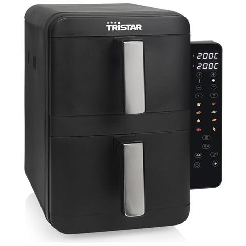 FR-9074 friggitrice Doppia 9 L Indipendente 2400 W Friggitrice ad aria calda Nero, Grigio - Foto 1
