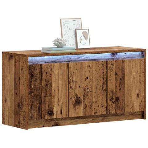 Mobile TV 100 x 34 x 50 cm Legno antico Legno ingegnerizzato - Foto 2