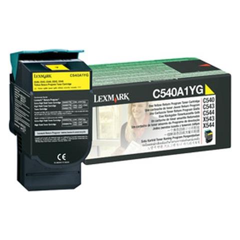C540A1YG Toner Originale Giallo per C54X / X54X Capacità 1000 Pagine - Foto 6