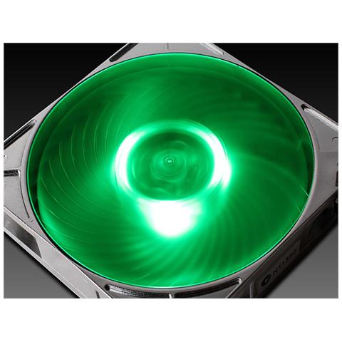Ventola Serie Air Penetrator 120 mm Illuminazione Verde - Foto 1