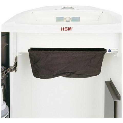 Distruggidocumenti a Frammento Securio B32 Automatico con cestino da 82L capacità di 14-16 fogli - Bianco - Foto 2