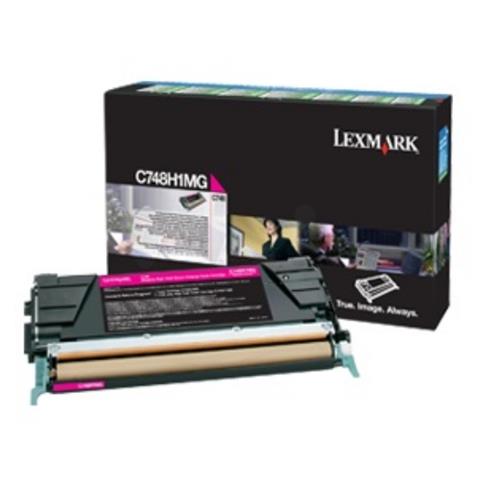 C748H3MG Toner Originale Magenta per Lexmark C748de / 748dte Capacità 10000 Pagine - Foto 1