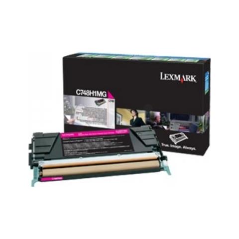 C748H3MG Toner Originale Magenta per Lexmark C748de / 748dte Capacità 10000 Pagine - Foto 3