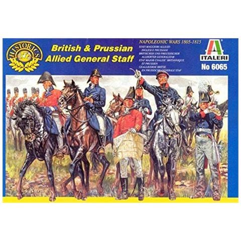 It6065 Waterloo 200 Years Napoleonic Wars British & Prussian Kit 1:72 Modellino - Foto 1