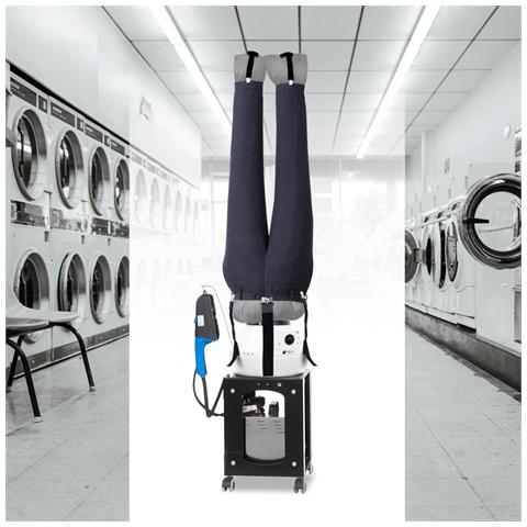 Stira Asciuga Camicie Pantaloni In Automatico Stirasciugatore Sa19 Manichino Con Caldaia E Spazzola A Vapore - Foto 6