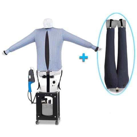 Stira Asciuga Camicie Pantaloni In Automatico Stirasciugatore Sa19 Manichino Con Caldaia E Spazzola A Vapore - Foto 1