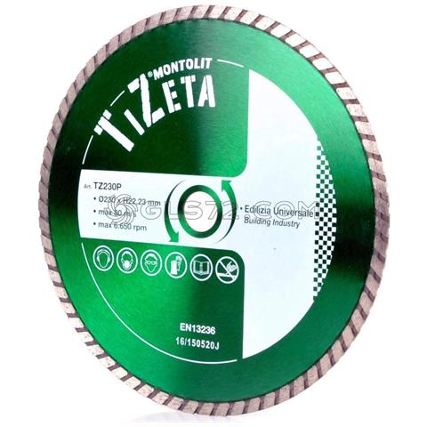 Disco Diamantato 230 Mm Turmont Tz230p Per Edilizia - Foto 4