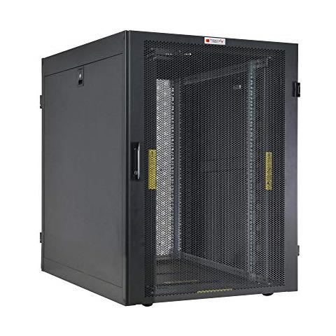 I-CASE FP-24VTBK2 - Armadio NetRack 19'' 600x1000 24 Unità Ventilato Nero da Assemblare - Foto 1