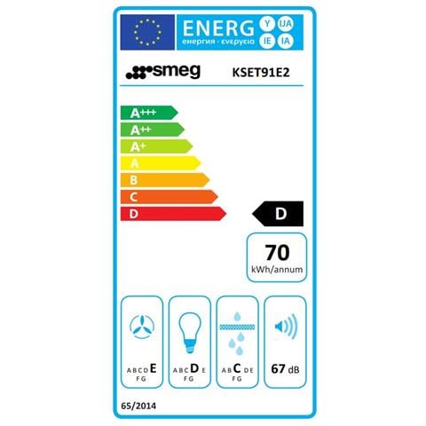 Cappa Integrata KSET91E2 Aspirante da 90 cm Colore Silver - Foto 3