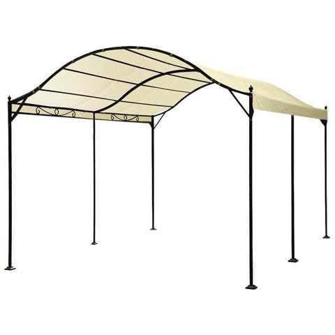 Aornos - Gazebo Da Giardino A Onda In Acciaio - Foto 3