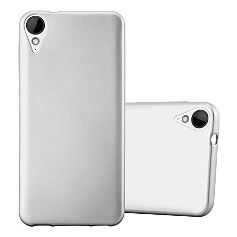 Custodia Compatibile Con Htc 10 Lifestyle / Desire 825 In Argento Metallico - Coperchio Protettivo In Silicone Tpu Flessibile - Foto 1