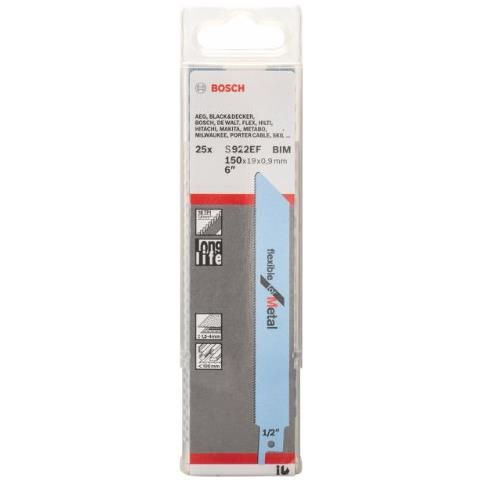 Professionale S 922 Ef Flessibile Per Metal Lama Da Sega Universale, Accessorio Per Metallo, 150 X 19 X 0,9 Millimetri, 25 Pezzi - Foto 1