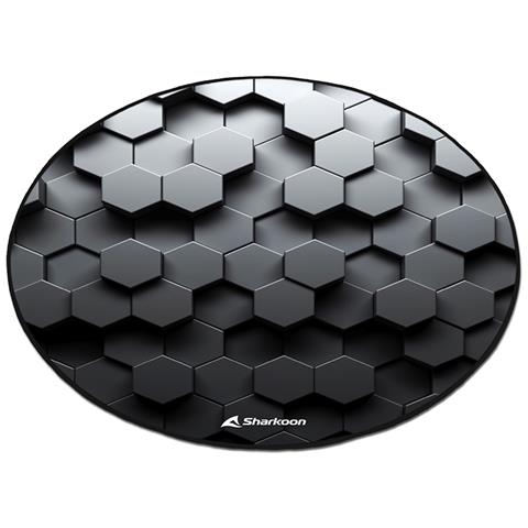 Mousepad Tappetino Gaming Diametro 120cm, Spessore 5mm, Base Antiscivolo, Poliestere - Foto 2
