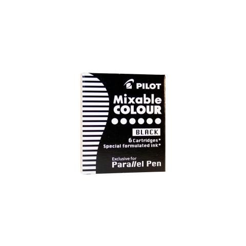 Set of 6 Cartridges for Parallel Pen, Nero - Foto 2