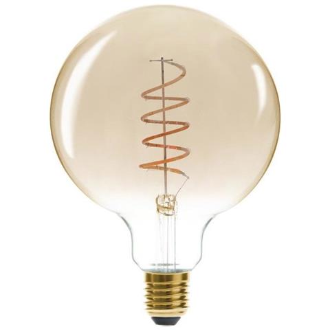 Lampadina Led Ambra Soft, G125 4w, Colore Ambra - Foto 4