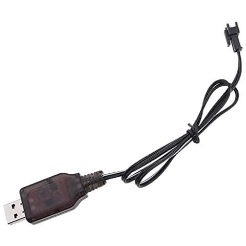 1 Pezzo Cavo Caricatore Usb Sm-2p 250mah Output Rc Auto Per Batterie 7.2v Ni-mh - Foto 3