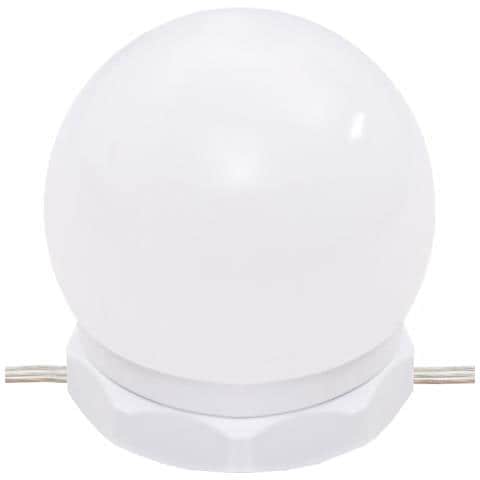 Toeletta Con Luci Led Nera 96x40x142 Cm - Foto 10