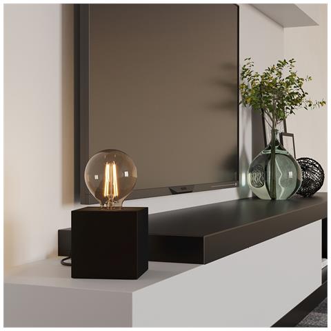 Lampada Da Scrivania Contemporanea Prestwick 2 1 Luce Acciaio Bronzo - Foto 1