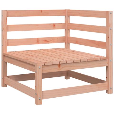 Divano Angolare da Giardino 70x70x67 cm Legno Massello Douglas - Foto 2