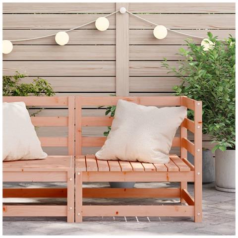 Divano Angolare da Giardino 70x70x67 cm Legno Massello Douglas - Foto 3