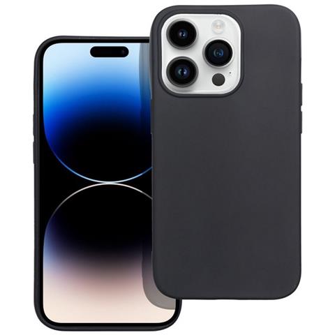 Custodia Tpu Silicone Cover Case Per Apple Iphone 14 Pro Black - Foto 1