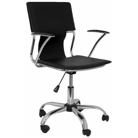 Sedia Da Ufficio Bogarra 214ne Nero - Foto 1