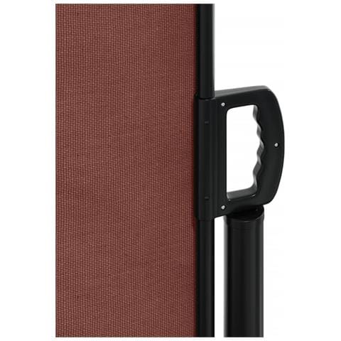 Tenda da Sole Laterale Retrattile Marrone 120x600 cm - Foto 2